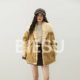 Biesu rabbit fur work style reversible parka-synsdyc