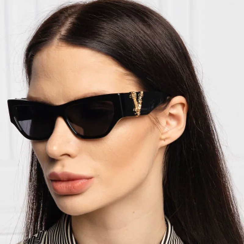 Солнцезащитные очки Cat Eye SUNGLASSSAN FASN FASHION Новый винтаж квадратные очки M M