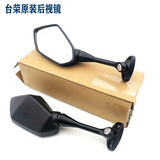 ເຫມາະສໍາລັບ Tai Rong GP2 rearview mirror 250RSY400 universal reversing mirror GP1 ລົດຈັກ TR200 universal reflector