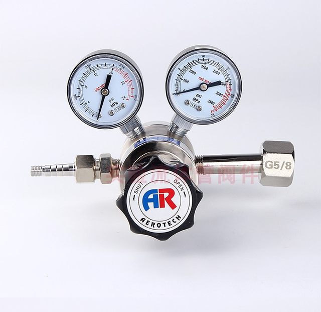 ນຳໃຊ້ໄດ້ກັບ AEROTECH Zhongke Airtech Air AR pressure reducer valve reducer A-2H oxygen nitrogen helium