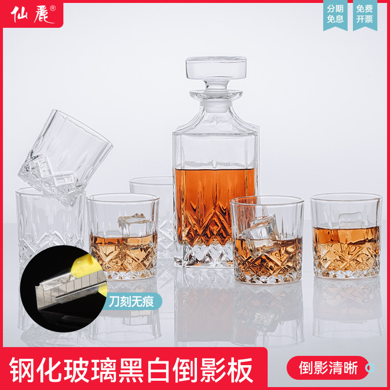 Xianli photography tempered reflection plate 60*60CM acrylic special shooting table props reflective black and white background 30 acrylic Taobao photo food pose light absorbing cloth mirror bottom plate