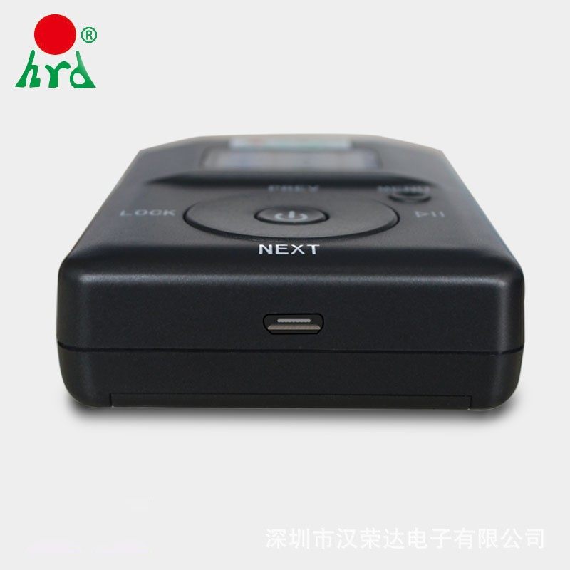 Hanrongda 831 Portable Wireless Fm Radio Transmitter with Card Slot, Audio Line Input, and Microphone