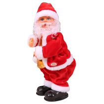 Santa Claus Climbing Rope Toy Climbing Chimney Electric Climbing will climb the rope for Christmas Children small gifts