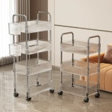 Стеллаж для хранения тележек для закусок в гостиной, шкаф для хранения игрушек, напитков и книг, многослойная полка для хранения от пола до потолка в спальне