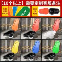 Toilet potty squat pit decoration temporary toilet construction site special squat construction plastic simple disposable toilet