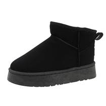 Popular upgraded version of thick-soled snow boots in winter versatile plus velvet short boots waterproof cotton shoes warm cotton shoes other products