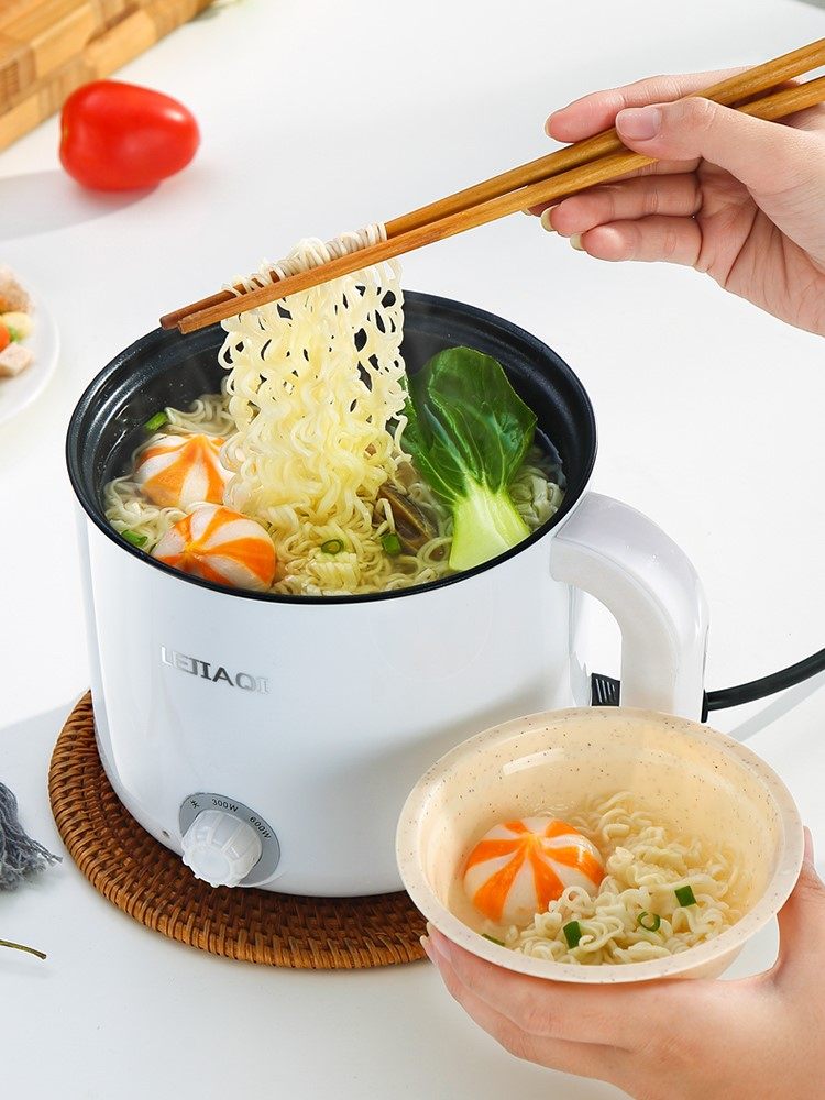 Quick cooking pot Dormitory Student Pot Multifunction Mini small pan integrated Home Small hot pot cooking noodle Single small electric pan