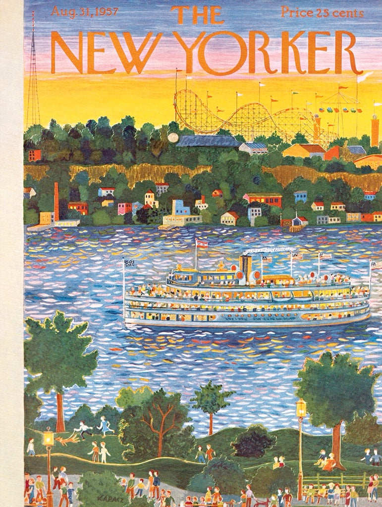 New Yorker Newyork 2022 New Sunset Cruise Sunset Cruise Puzzle 1000 Pieces