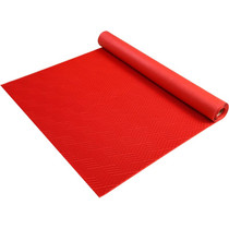 Mrs. Zhuang PVC anti-slip wavy blanket for commercial hotel entrance can be cut anti-slip mat (0 9m wide * 5m long red