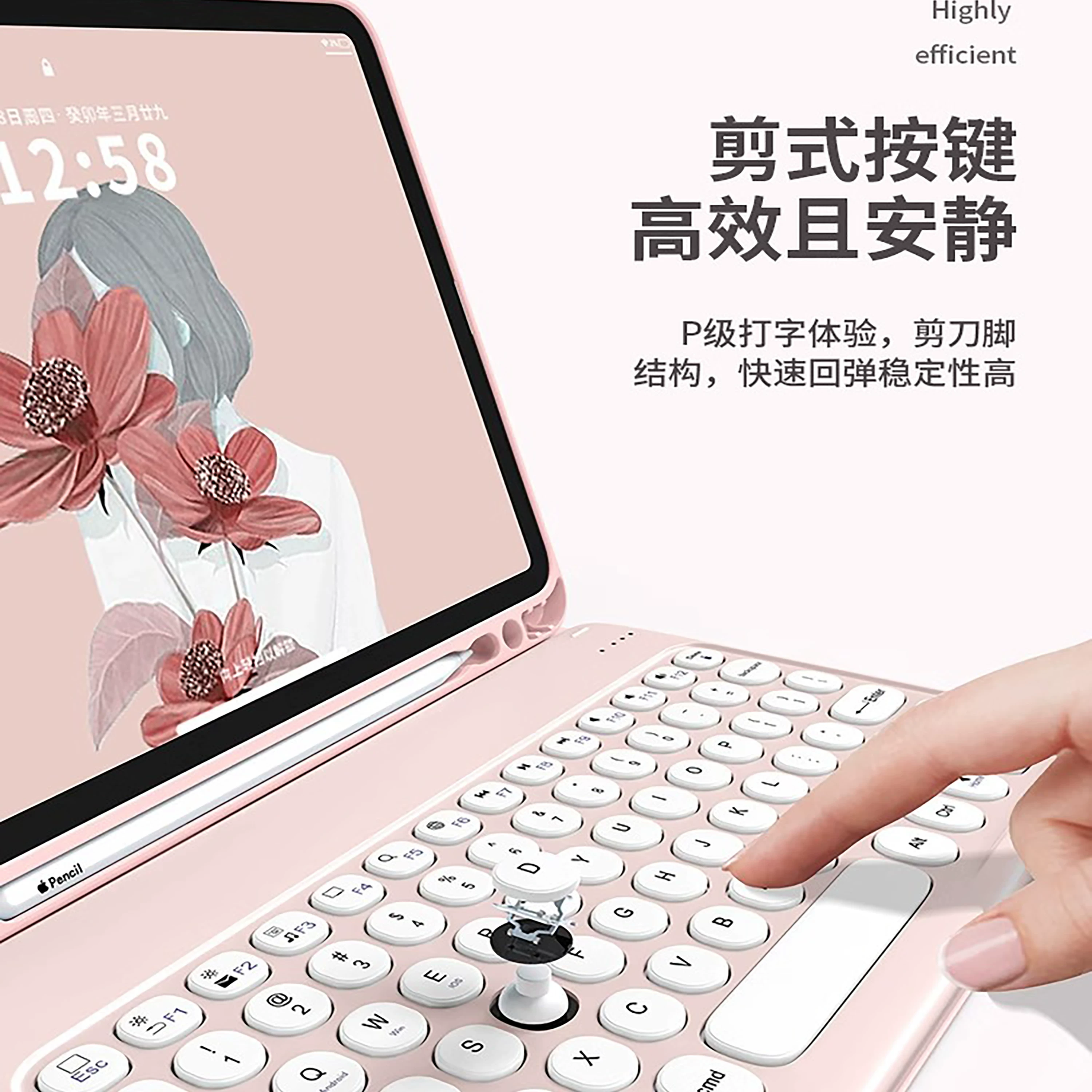 Защитный чехол для iPad 11-го поколения Kaihui 2026 года, защитный чехол для iPad Pro, iPad Air 8/7 планшет, Bluetooth 10, в комплекте 9 мышь 5 Magic mini 7 подставка для ручки 10.2 дюйма 4/3