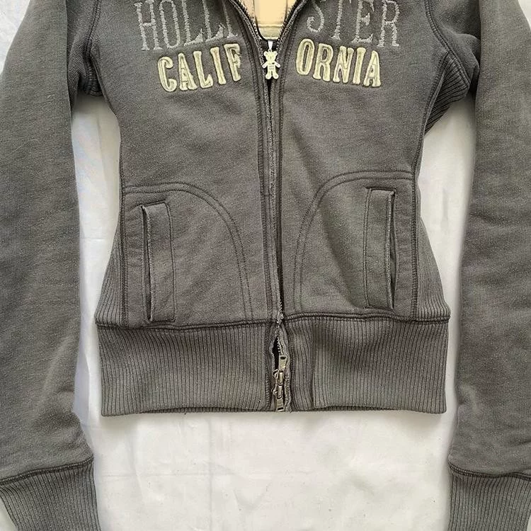 Г Genuine retro sweatshirt, небольшой дизайн осенний худи, куртка, американский стиль, тренд сезона
