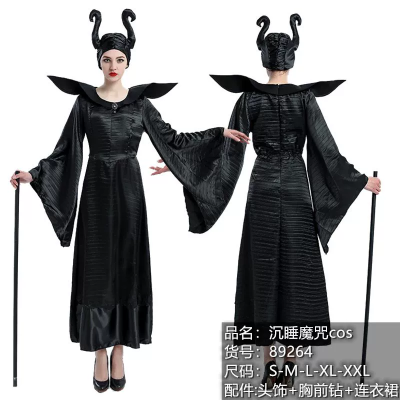 M-XL Halloween Phù thủy Maleficent Người đẹp ngủ trong rừng