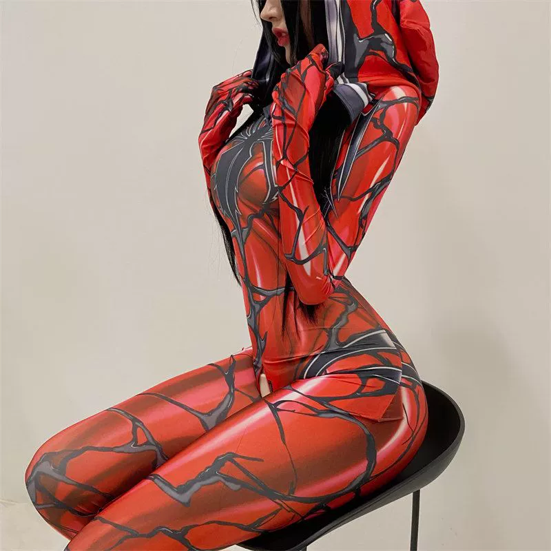 Cosplay Nhện Gợi Cảm Đồ Lót Khiêu Dâm Zentai Phù Hợp Với Người Phụ Nữ