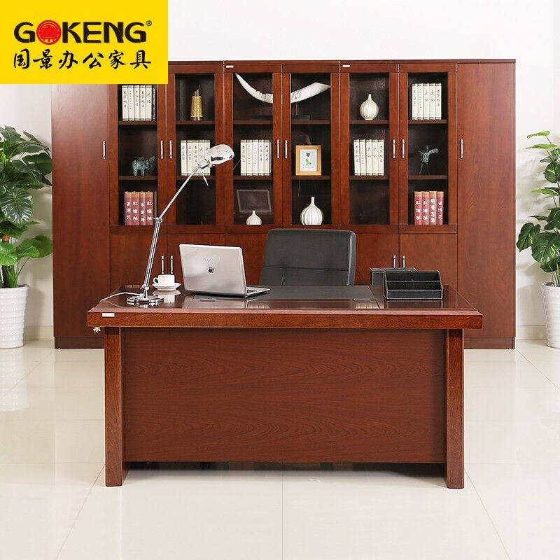 Guojing (GOKENG) Boss Desk Portfolio Big Bandai Boss Desk 1 6 m Office Furniture G-B6E-Taobao