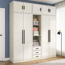 Childrens wardrobe Home Bedrooms Modern minimalist Small family Two doors closet rental housing Economy Type of small wardrobe solid wood