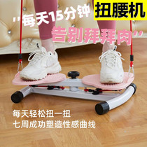 Slim waist and legs fat burning weight loss and shaping silent large rotating dance waist twister fitness equipment elastic pull rope twist machine