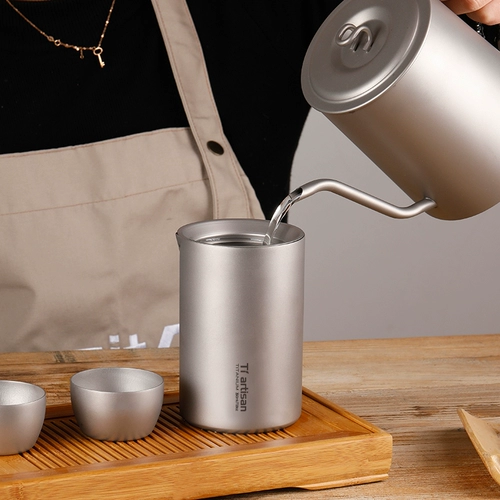 Ремесленник, двухэтажный дорожный чай для кемпинга, портативная чайная чашка для путешествий, чайный сервиз, комплект