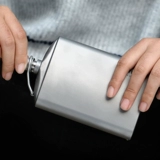 Ремесленник, дорожная удобная металлическая карманная фляжка с гравюрой