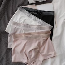 Mens Underwear Boys Modal Cotton Boxer Shorts Sweat-Absorbent Breathable Summer 2022 New Letter Seamless Boxer Briefs