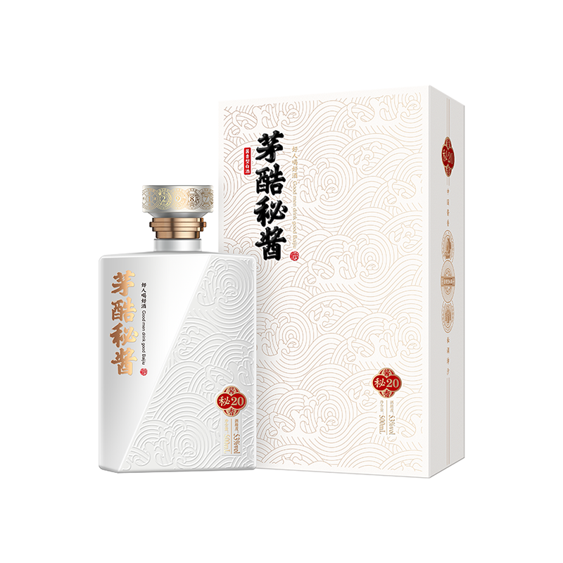 茅酷秘酱秘20贵州酱香白酒53度500ml盒装1瓶商务用酒评价- 淘宝网