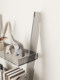 Acrylic Transparent Bookshelf for Home Use, Floor-Standing, Simple and Modern, Multi-Layer Magazine Storage, Living Room Wall-Mounted Display Rack