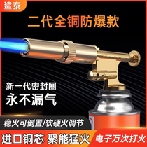 Total Copper Spray Fire Baking Gun Burning Pig Hair Tank Gas Tank Welding Gun Fire Gun Fire Gun Fire Gun Fire Gun Fire Gun Fire Gun Fire Gun Fire Gun spray gun