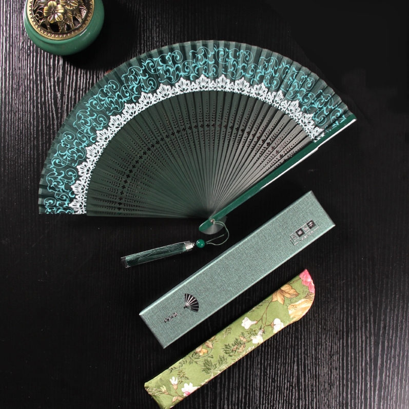 Fan Dancing Special Folding Fan Ancient Wind Fairy to Say Book Man Senior State Wind Opera Prone To Open And Open Qin Xiao Xian Tong