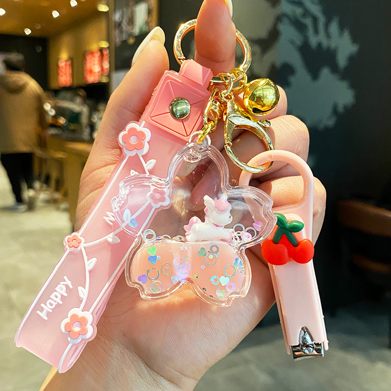 New Year's Pony Quicksand Unicorn Keychain for Women, Exquisite and Cute Backpack Pendant, Car Keychain, Couple Gift New Year's Pony Quicksand Unicorn Keychain for Women, Exquisite and Cute Backpack Pendant, Car Keychain, Couple Gift