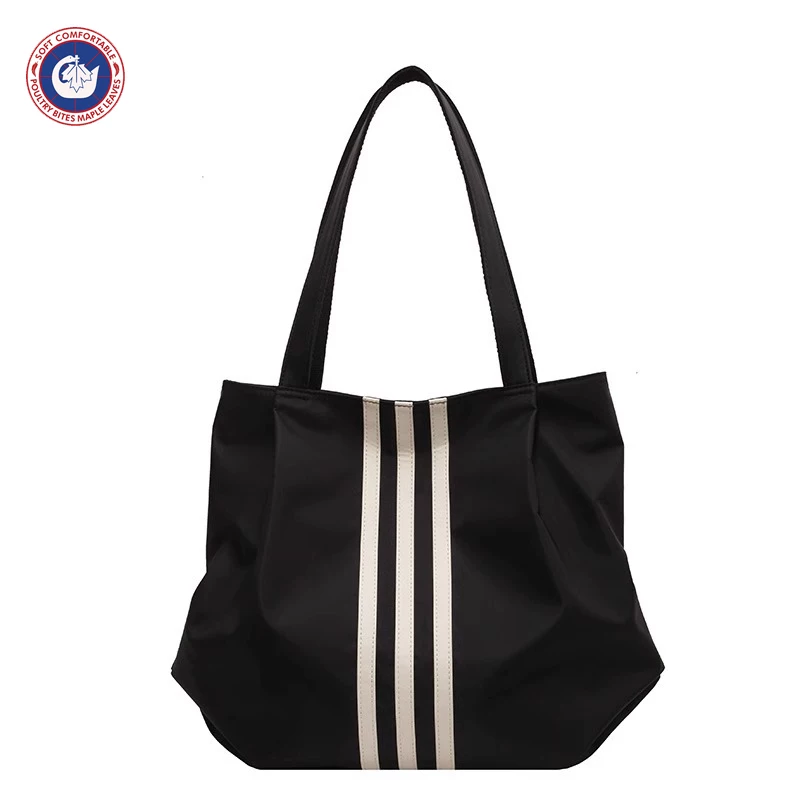 Канада Скотт Гусь Poor Graphic Lazy Wind Large -capacity холщовая сумка