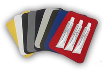 Thickened Rubber Dinghy Wear Bar Black Grey Subs Boat Armour Material Anticollision Rubber Inflatable Boat Glue Mend