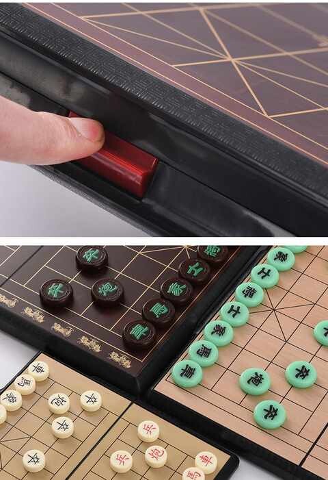 картон 象棋棋盘单卖儿童启蒙迷你国际创意中国二合一大号老人立体板送礼