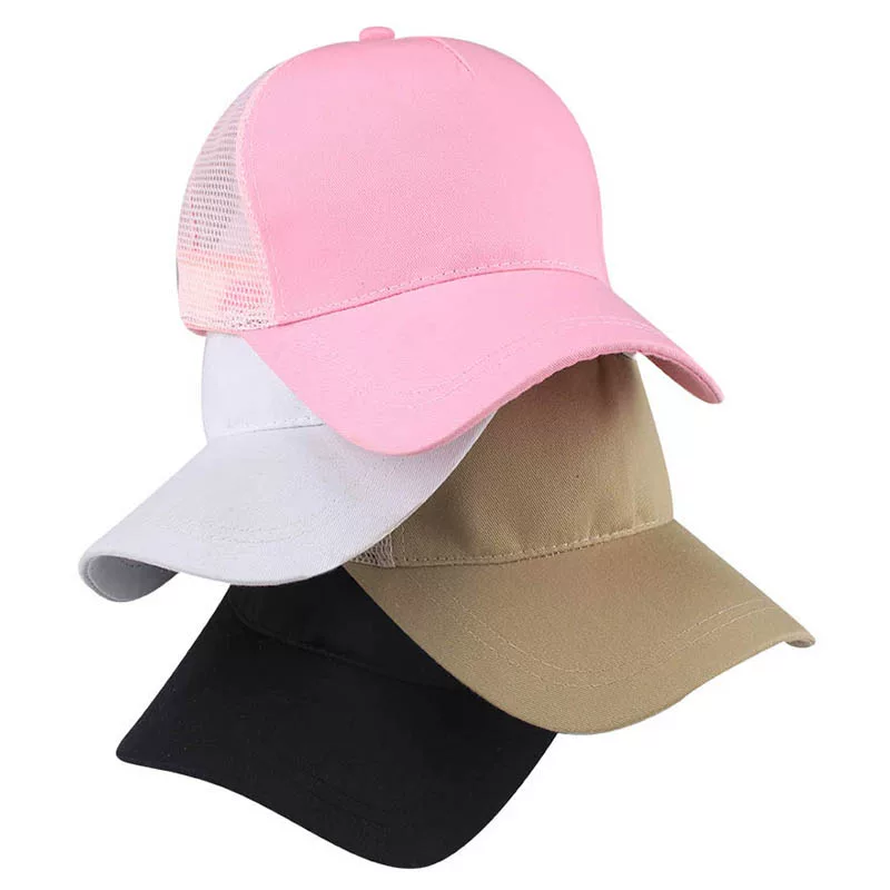 Summer Thin Mesh Baseball Cap For Women Men Sun Visor tail A