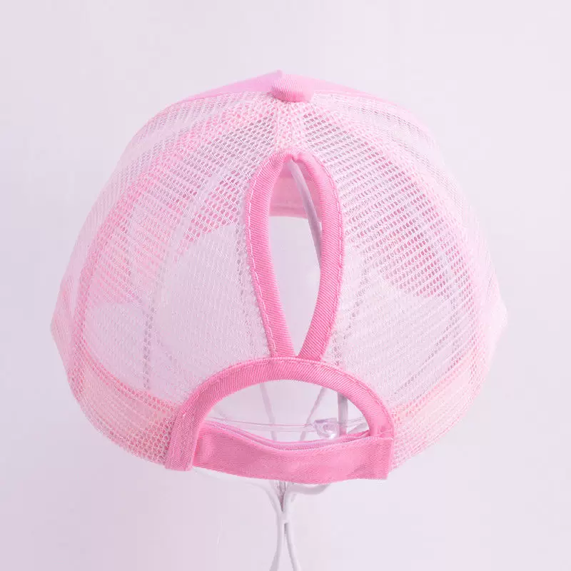 Summer Thin Mesh Baseball Cap For Women Men Sun Visor tail A