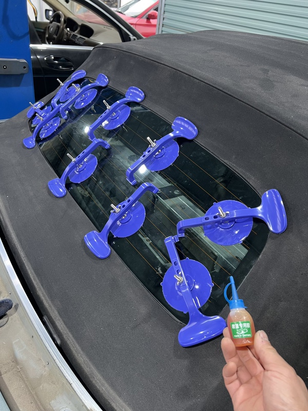 German Imported Convertible Car-Specific Adhesive, Car Roof Soft-Top Glue, Convertible Top Glue, Convertible Adhesive