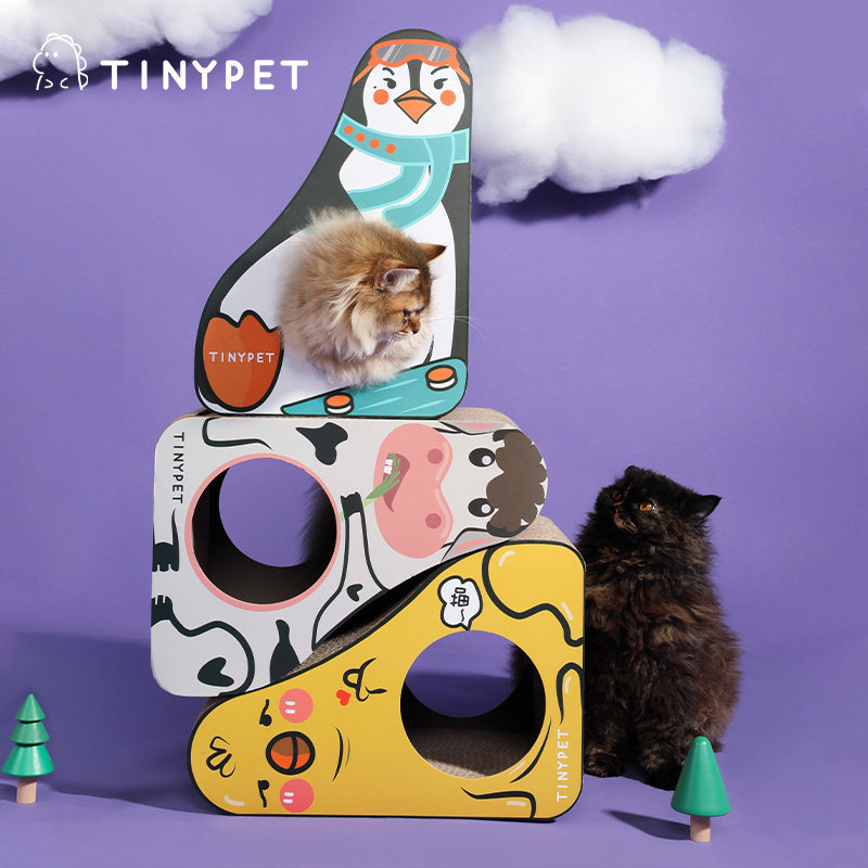 Type l cat grip plate grinding claw vertical cat toy cat claw plate abrasion-proof anti-arrest sofa corrugated paper kitty