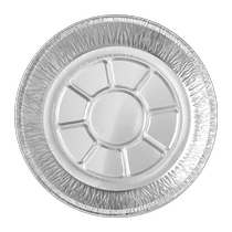 Air fryer special tin foil tray box barbecue box tool baking tin foil bowl household silicon oil-absorbing paper 2206