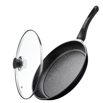 Medical stone non-stick pan household non-stick steak frying pan cooking pot induction cooker gas stove special 920C