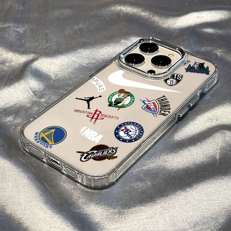 Nba Team Logo Suitable for Apple 17Pro Phone Case Iphone15/13Promax Basketball European and American Stars 14Plus 15 High-End Feel 12 Transparent Xs/Xr New Model Max Anti-Drop 11 Case 8 Nba Team Logo Suitable for Apple 17Pro Phone Case Iphone15/13Promax Basketball European and American Stars 14Plus 15 High-End Feel 12 Transparent Xs/Xr New Model Max Anti-Drop 11 Case 8