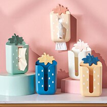 Hanging tissue box toilet large size toilet advanced sense paper creative design sense ins wind modern style