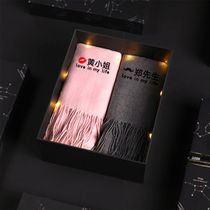 Scarf Womens autumn Winter students Han edition Lovers Custom Embroidered Scarves for Mens and Womens Day Gift Christmas Gift