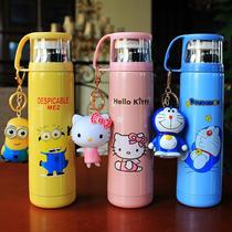 Cute cartoon Doraemon A dream insulated cup portable stainless steel male and female child Korean version with cover water mug