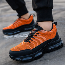 North Americas new labor protection shoes for men in summer anti-smash puncture-resistant wear-resistant safety work clothes old insurance womens shoes
