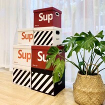 Net red ins storage box paper storage box trunk storage box sup snack gift box paper box storage box