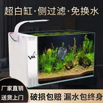 Free-to-care ecological fish tank small fish tank sloth eco-small free water self-circulation fish tank aquarium self-circulation