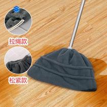 Lazy sweep sleeve drag multi-function mop replace household sweep to gray cover cloth soft hair broomstick