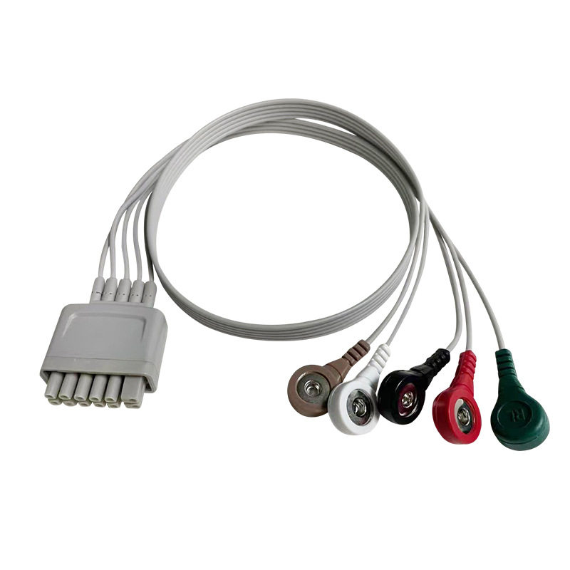 适用于迈瑞新款 TD60 TM60/80 心电监护仪动态遥测 5导 导联线
