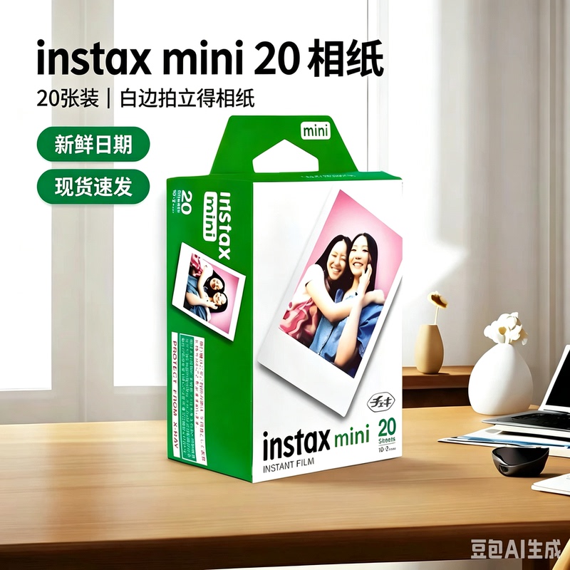 Polaroid 3inch White-Edged Photo Paper 20 Sheets Instant Printing Mini7+/12/13/25/40/90/Evo/Link Polaroid 3inch White-Edged Photo Paper 20 Sheets Instant Printing Mini7+/12/13/25/40/90/Evo/Link
