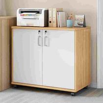 Desk side cabinet side cabinet file information cabinet drawer-type storage under the table removable office low cabinet with lock