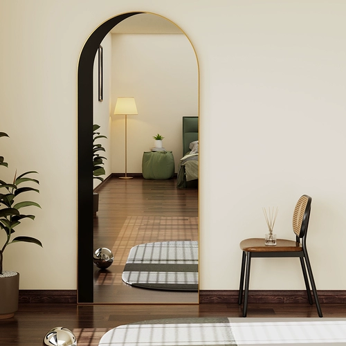 Платье зеркало всего напольного зеркала на пол