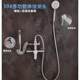 304 Stainless Steel Shower Faucet Bathroom Concealed Triple Bathtub Hot and Cold Faucet Brushed Mixing Valve